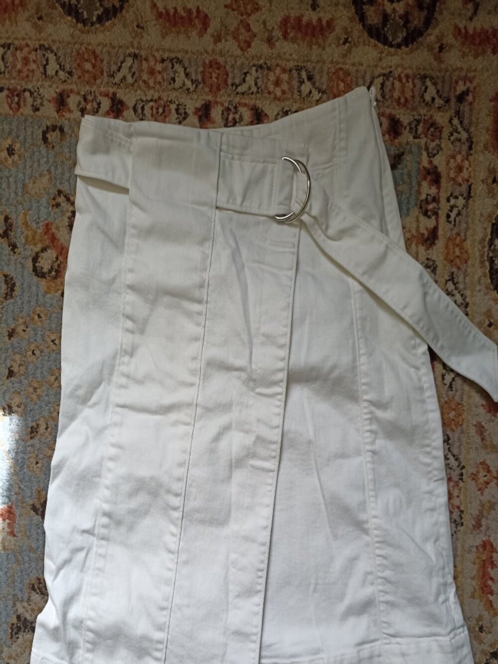 Tory Burch white skirt